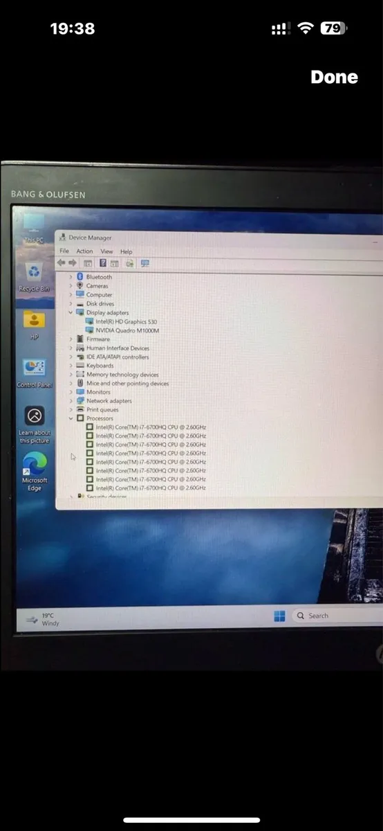Hp Zbook i7 pro 16gb 512 ssd - Image 3