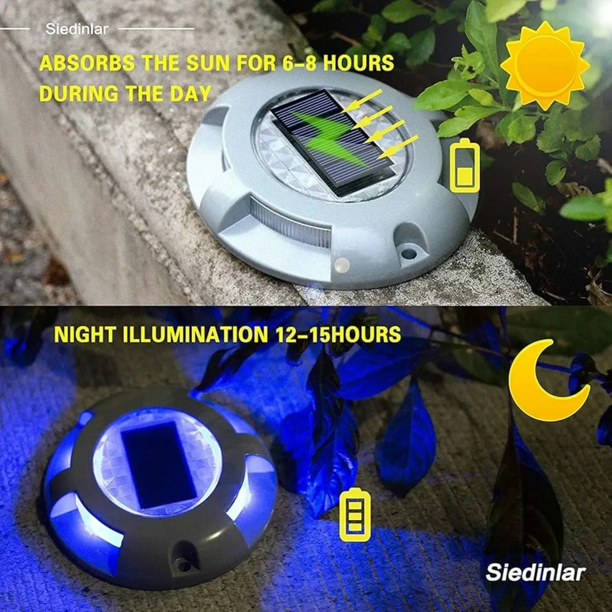 Deck Lights Outdoor Solar Decking Lights Solar Pow - Image 3