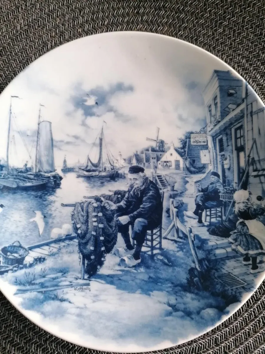 Vintage Ter Steege BV Delft-Blauw Plate - Image 2