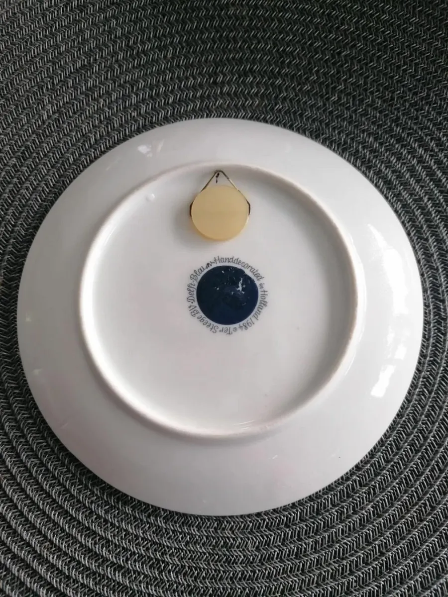 Vintage Ter Steege BV Delft-Blauw Plate - Image 4