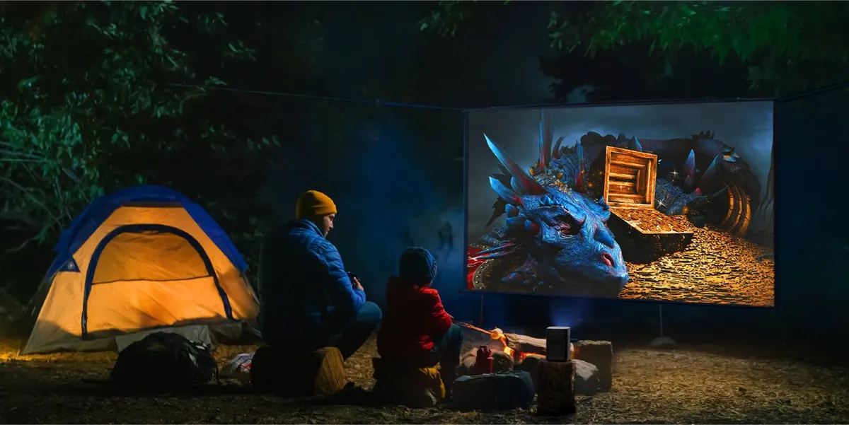 Xgimi Halo+ Full HD Portable Projector and stand - Image 4