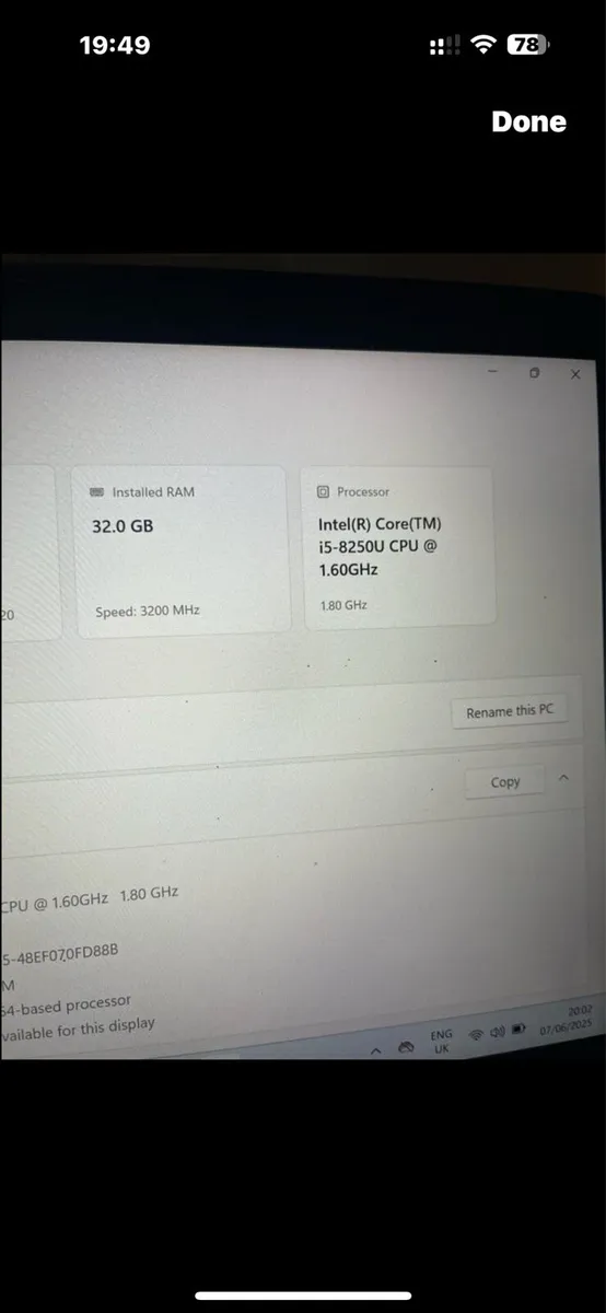 Dell i5 pro 32gb 512 ssd win 11 pro - Image 4