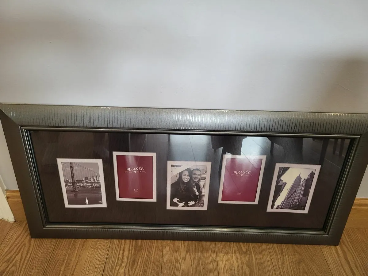 Large Photo Frame - Five Pictures - New - Image 1