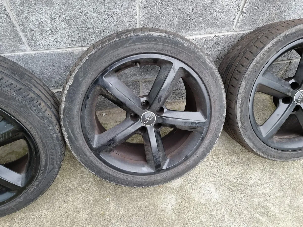18" Audi Alloy wheels - Image 2