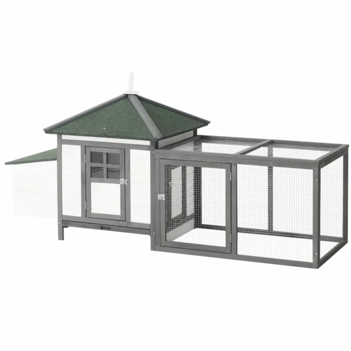 Chicken Coop Small Animal Pet Cage w/ Nesting Box - Image 1