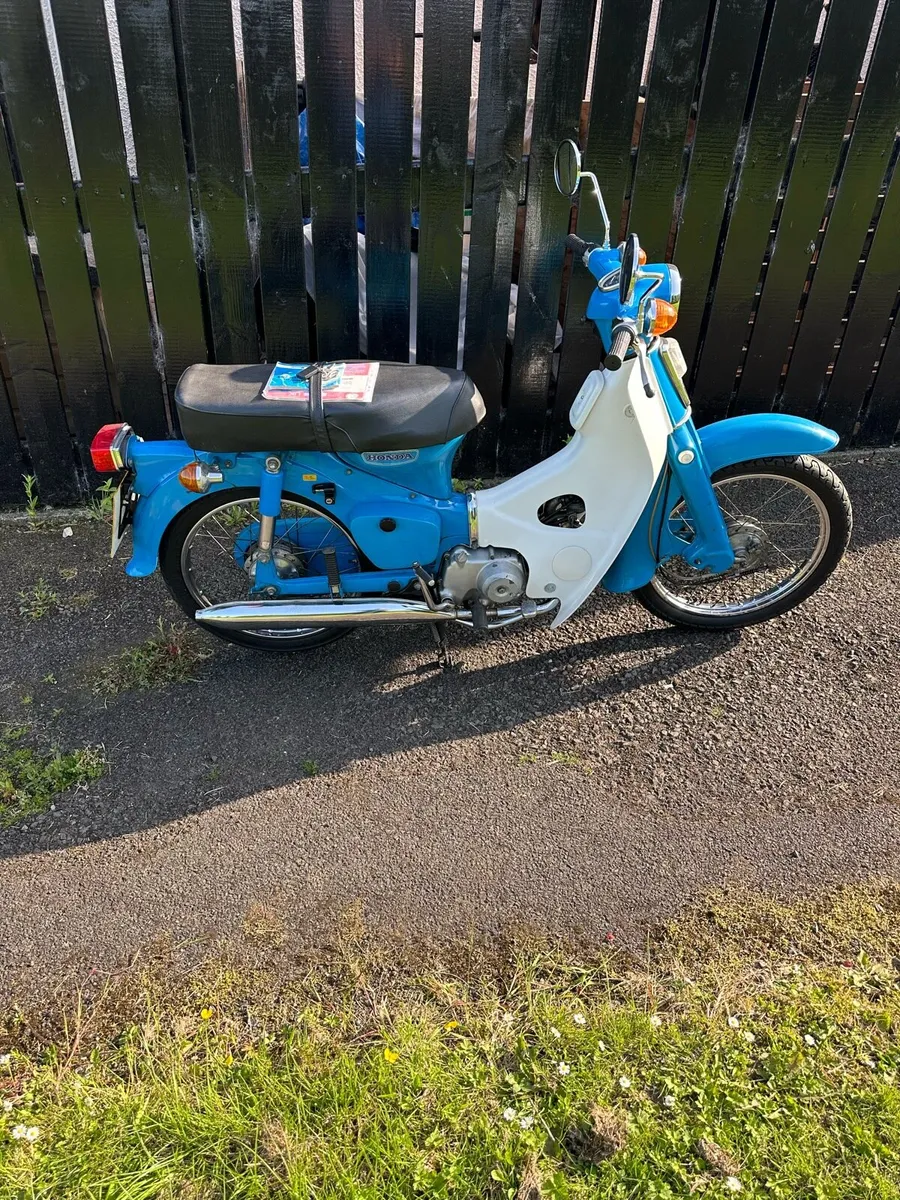 1977 Honda C70 - Image 3
