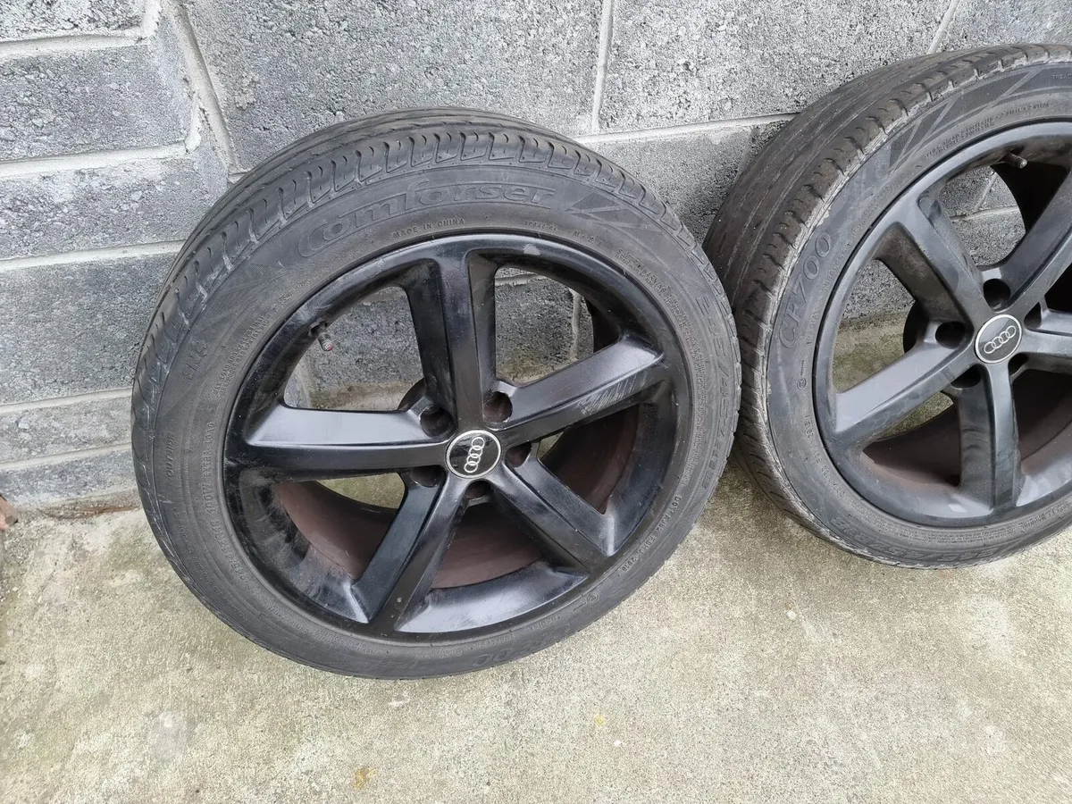 18" Audi Alloy wheels - Image 4