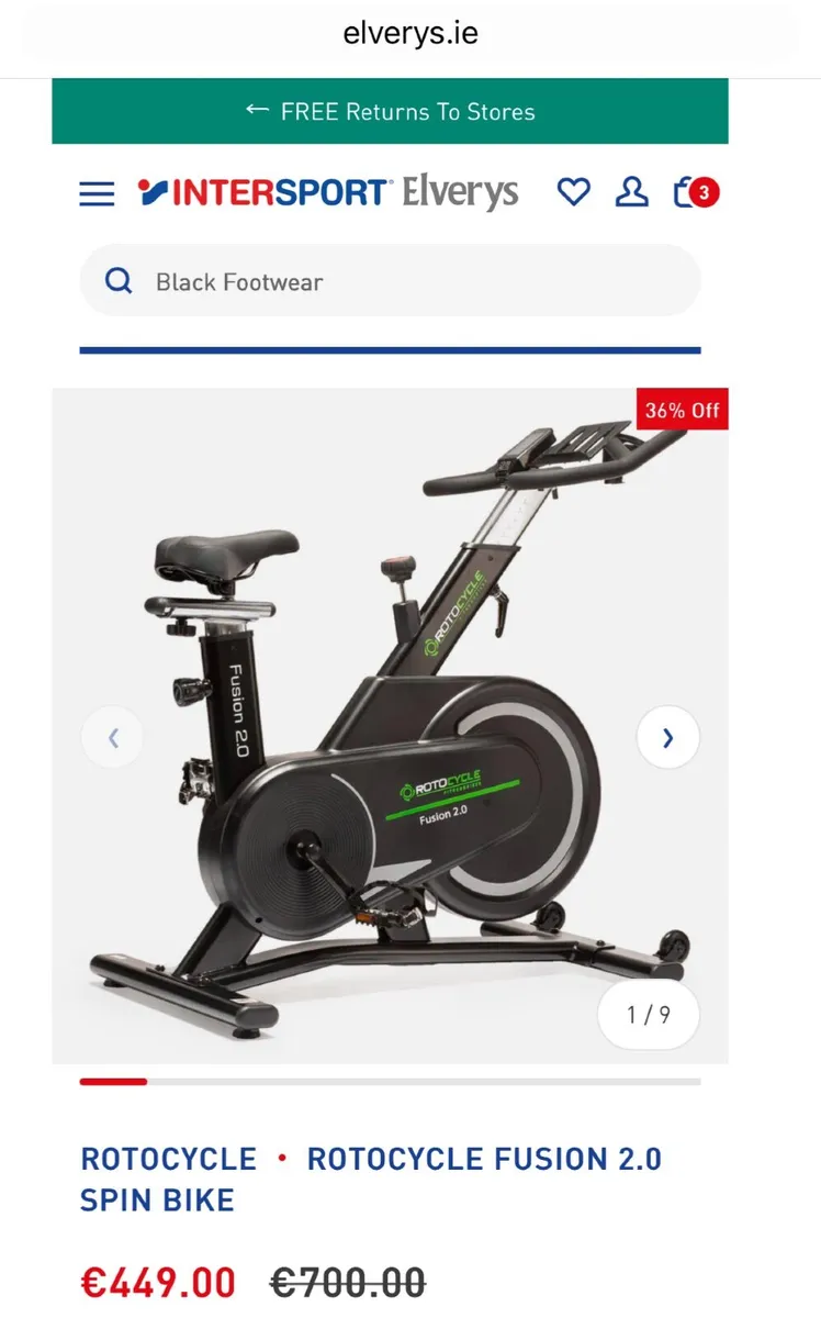 ROTOCYCLE ROTOCYCLE FUSION 2.0 SPIN BIKE - Image 1