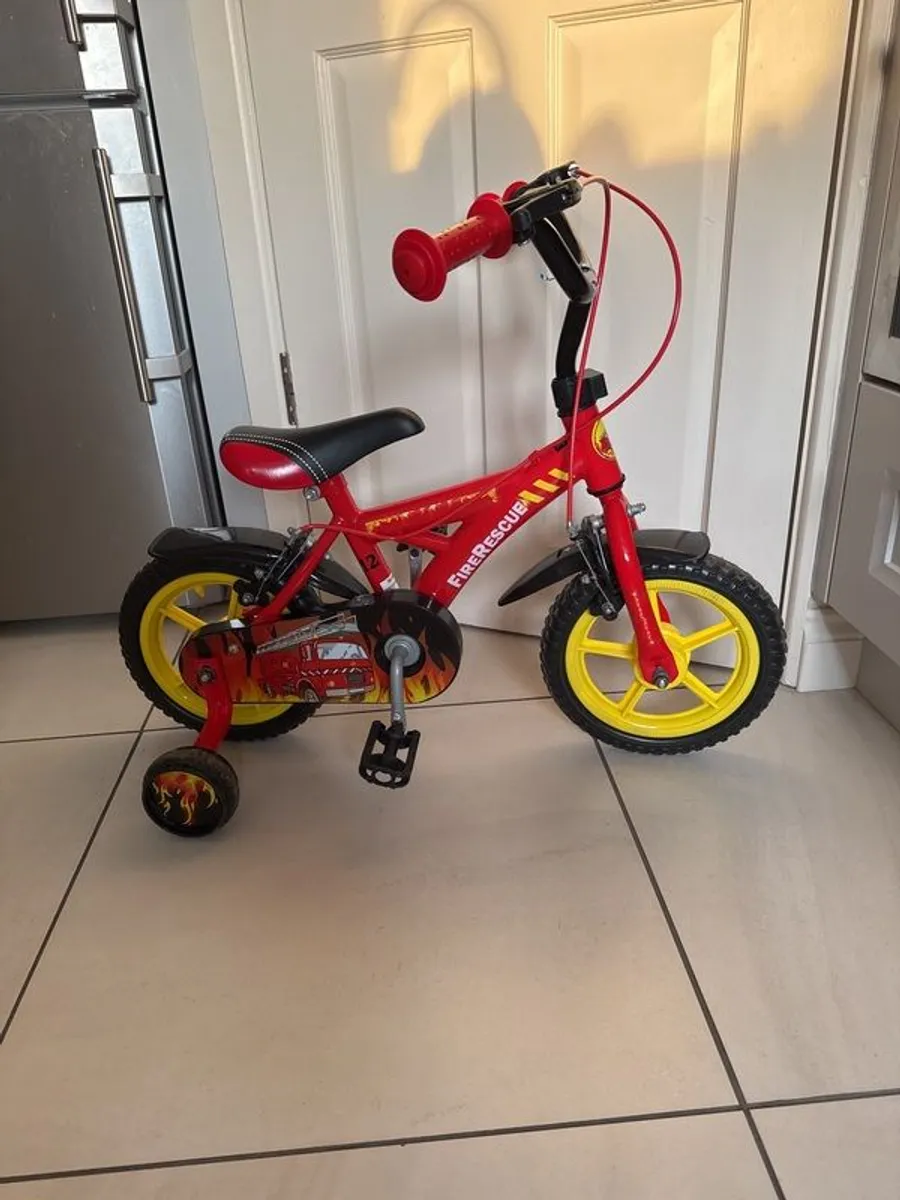 Kids Fire rescue  Bicycle - Image 1