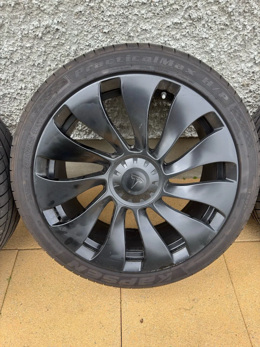 Tesla 21” Turbine Alloy Wheels Set of 4 - Image 3