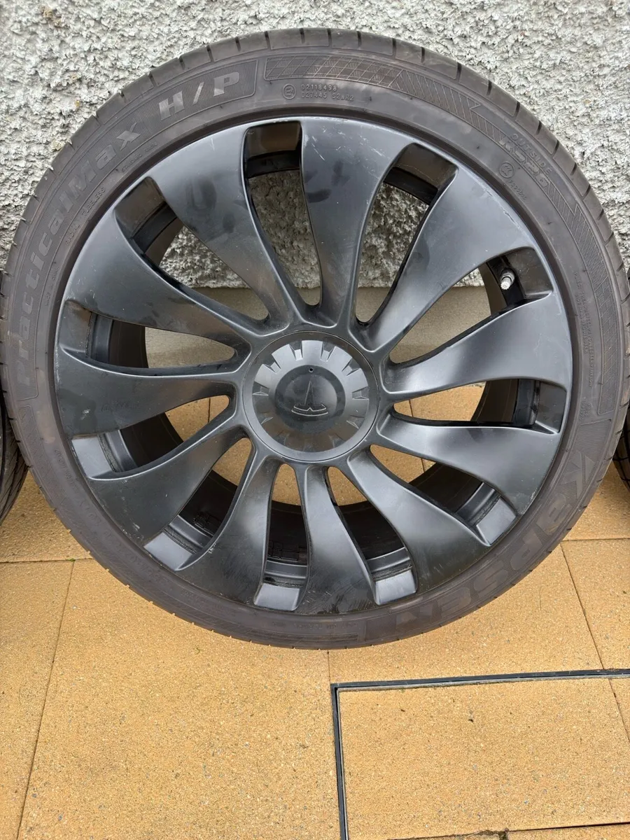 Tesla 21” Turbine Alloy Wheels Set of 4 - Image 4