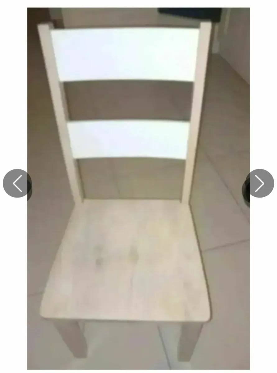 Kitchen table & 6 chairs - Image 2