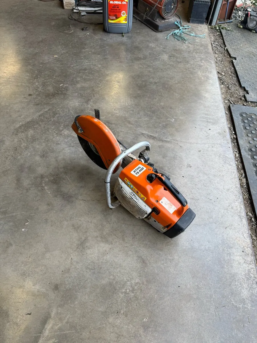 Stihl TS 400 concrete saw - Image 1