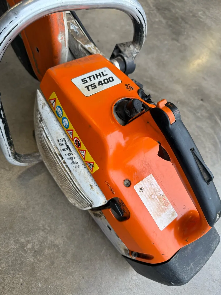 Stihl TS 400 concrete saw - Image 2
