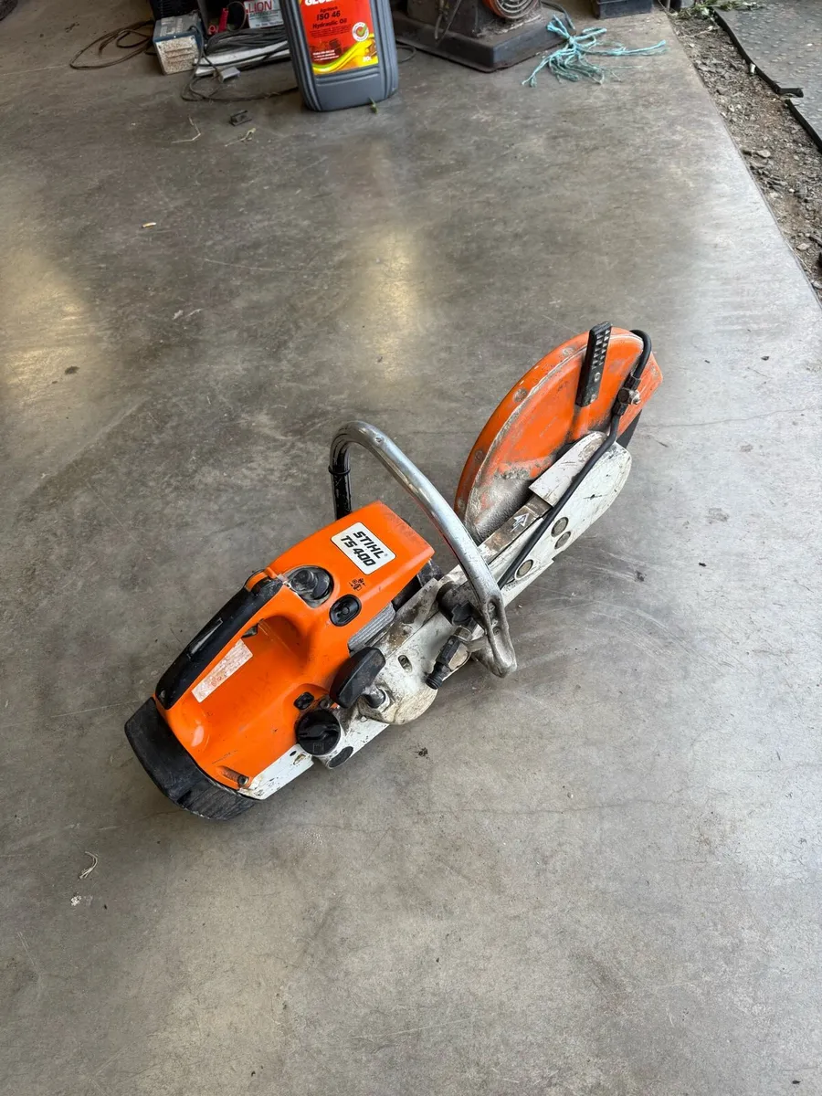 Stihl TS 400 concrete saw - Image 3
