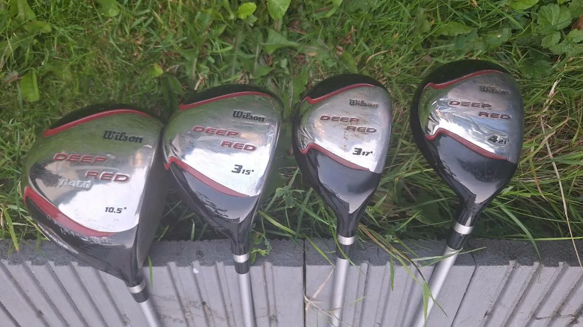 Wilson Mens Deep Red Golf Club Set - Image 3