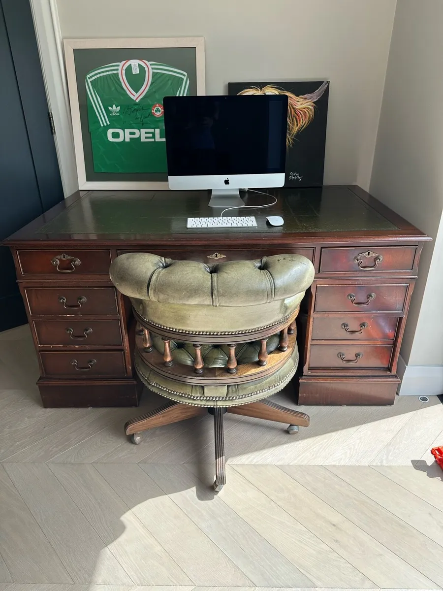 Captains chair and desk - Image 3