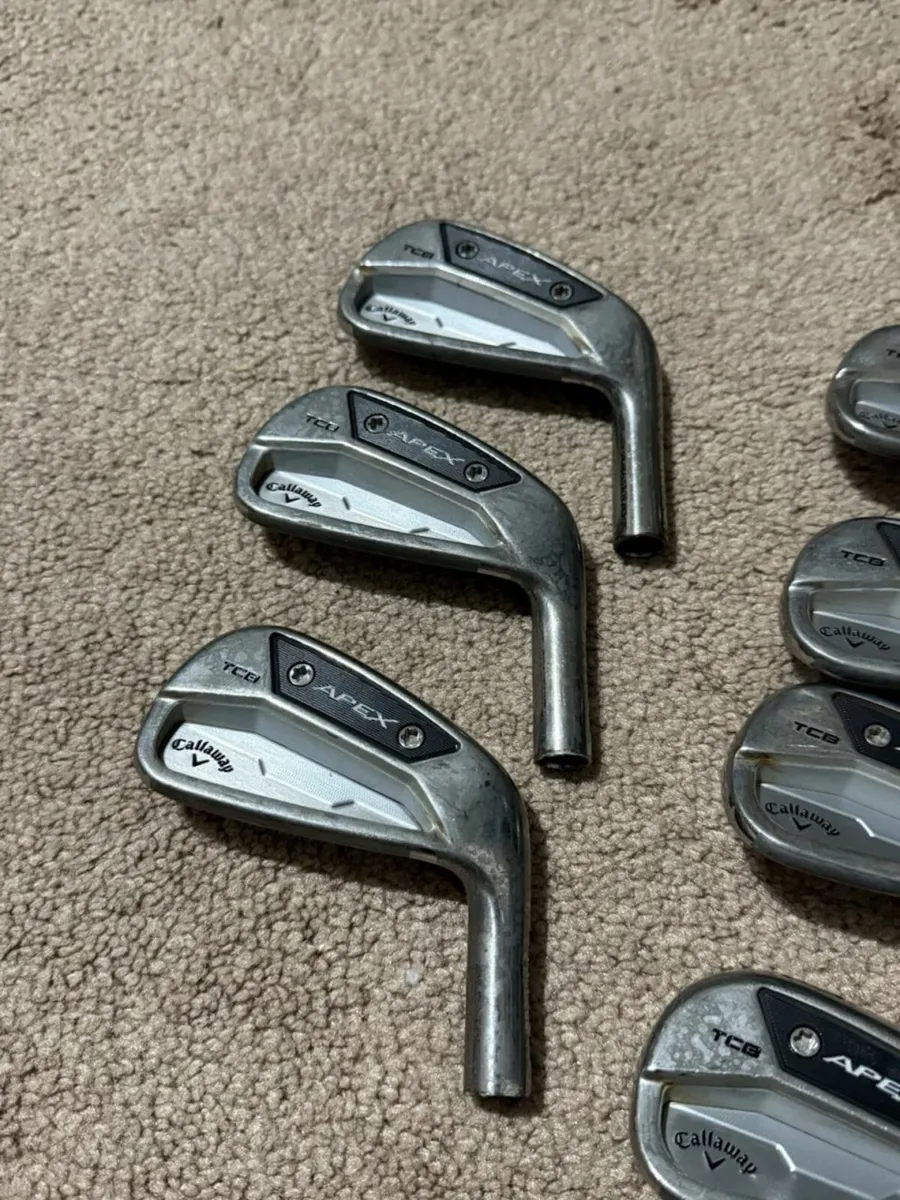 Callaway 2024 RAW TCB Iron Heads 4-PW EXCELLENT - Image 2