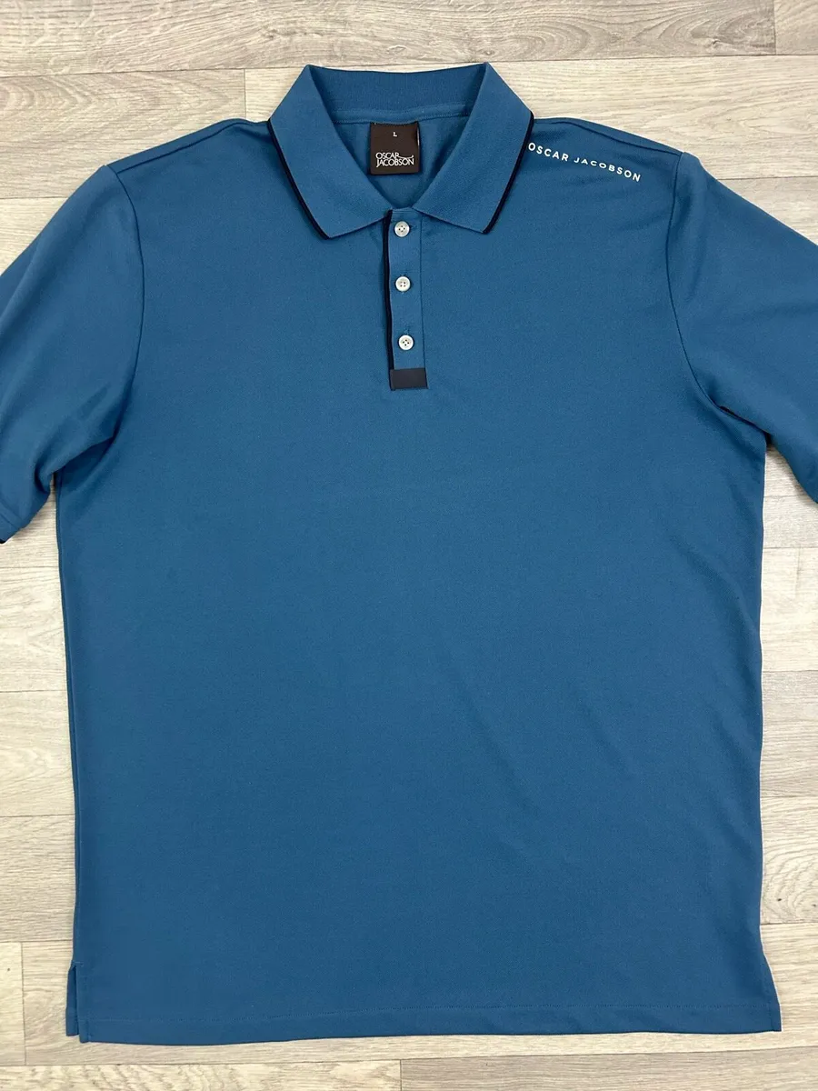 Oscar Jacobson Golf Polo Shirt Mens Large - Image 2