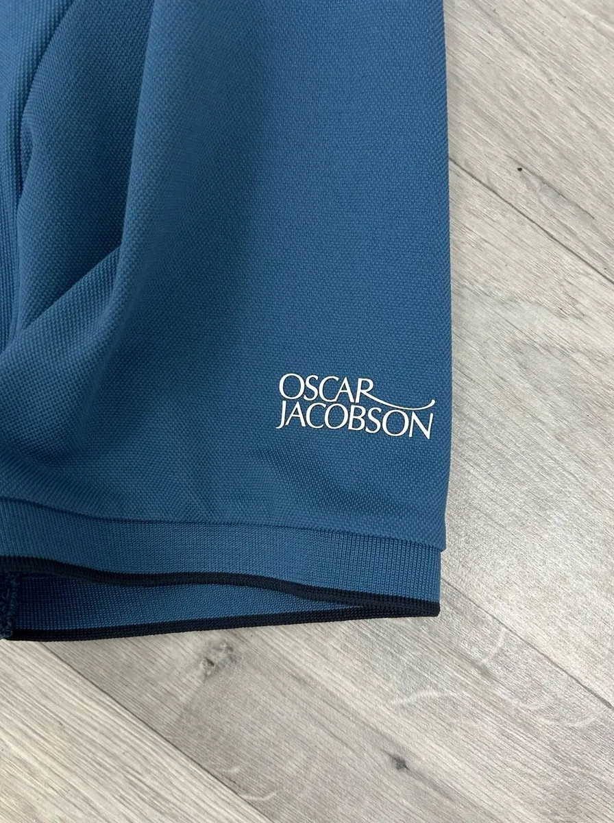 Oscar Jacobson Golf Polo Shirt Mens Large - Image 4
