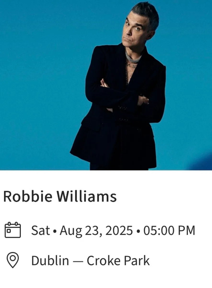 Robbie Williams tickets