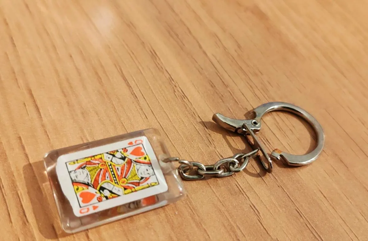 Queen of Hearts keyring - Image 2