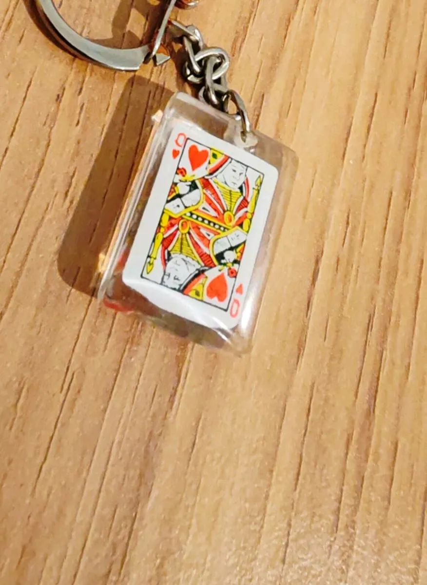 Queen of Hearts keyring - Image 4