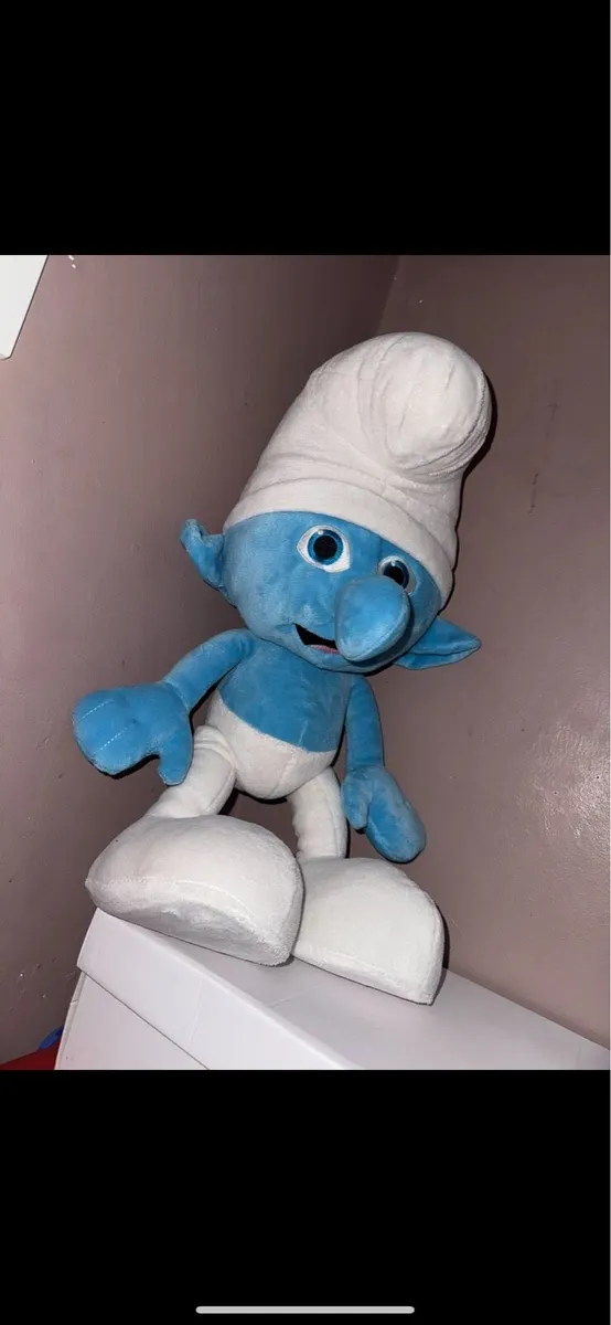 Large Smurf Plush