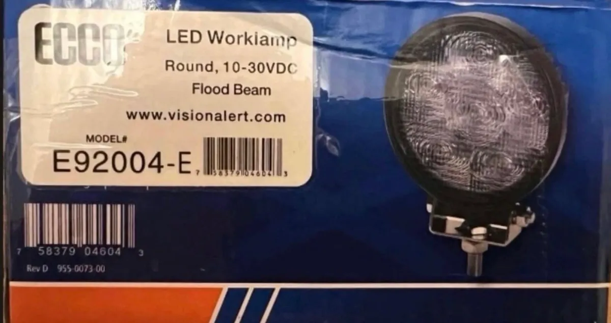 ECCO E92004 Worklamp LED (6) Floodbeam - Image 1