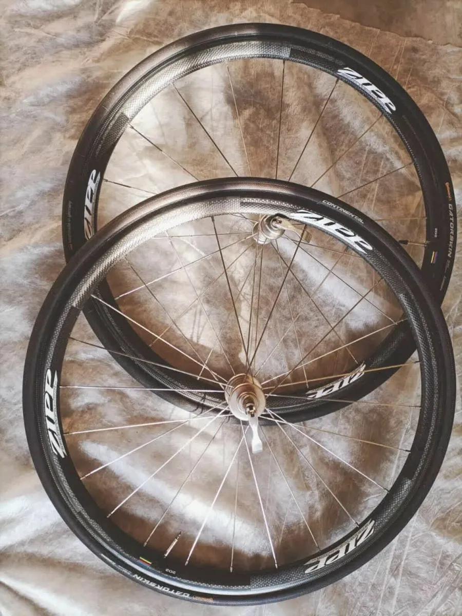 Road Carbon Wheelset Rim Carbon Tubular Rims Zipp - Image 1