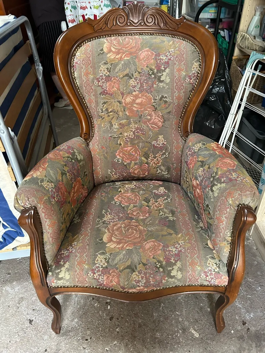 Mahogany Chair - Image 1