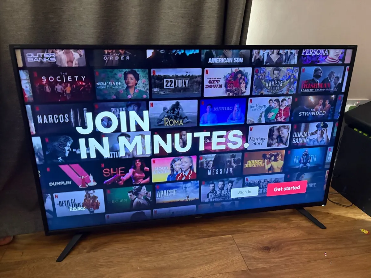 55 inch 4k Smart TV - Image 1