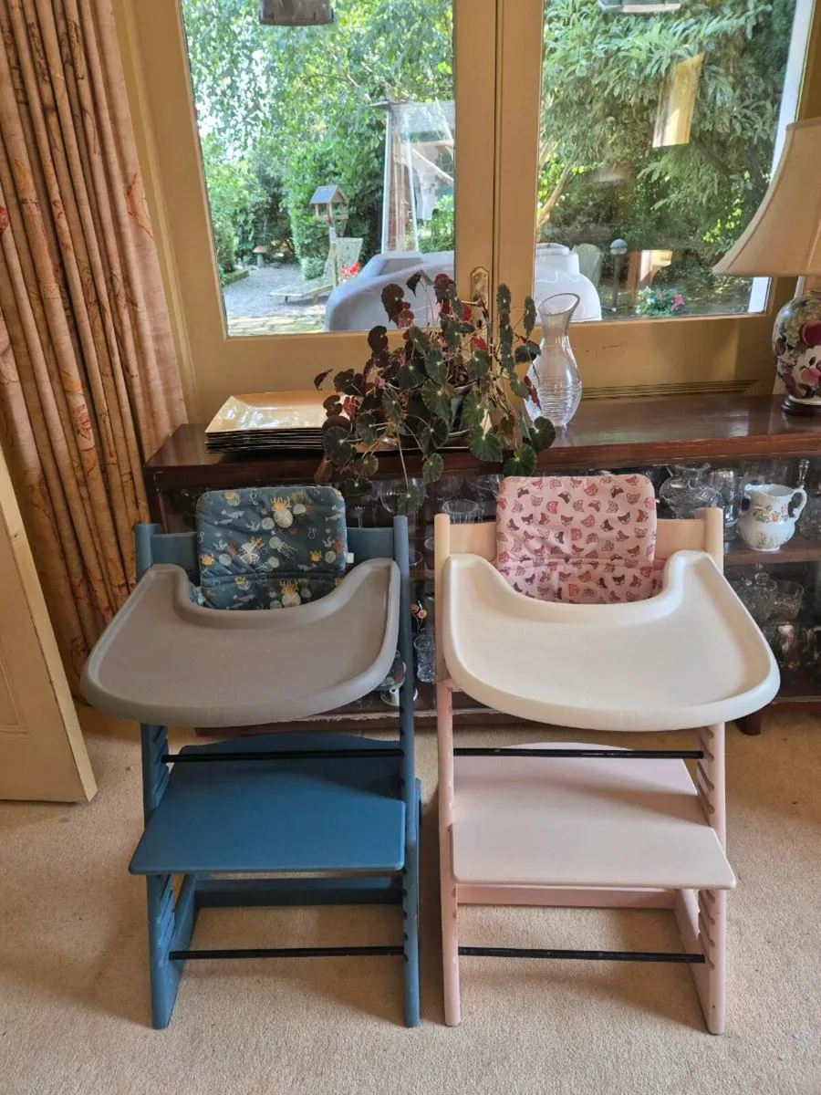 Tripp trapp high chairs - Image 2