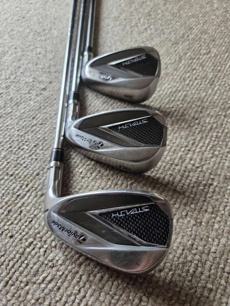 Taylormade Stealth Iron Set Of 6 A Kbs Max Flex R - Image 4