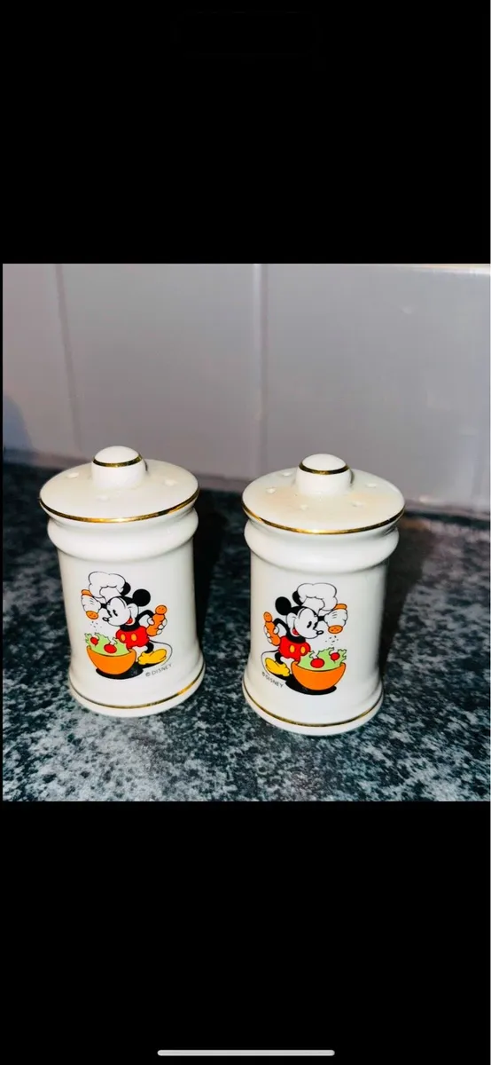Disney Salt And Pepper Shakers