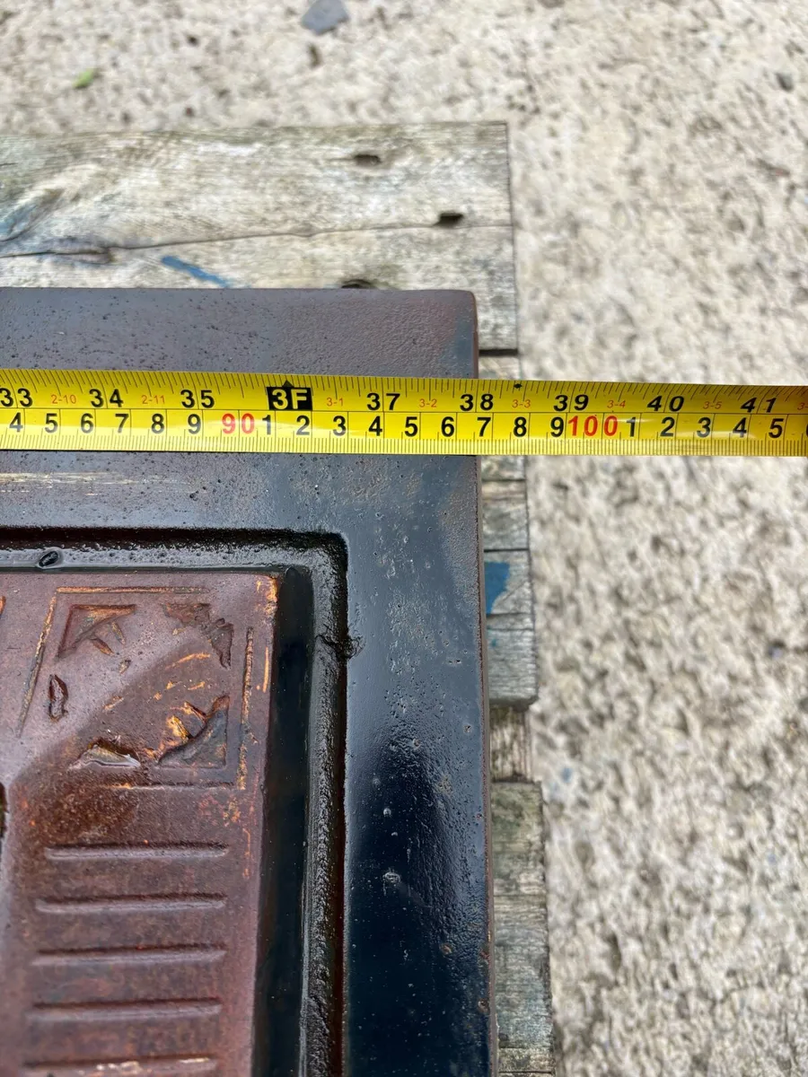 Cast Iron fireplace surround - Image 2