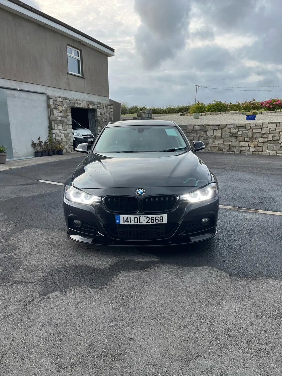 2014 black Bmw f30 320d - Image 3
