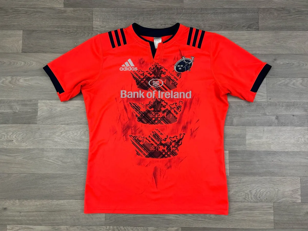 Adidas Munster Rugby Jersey Shirt Mens XL - Image 1