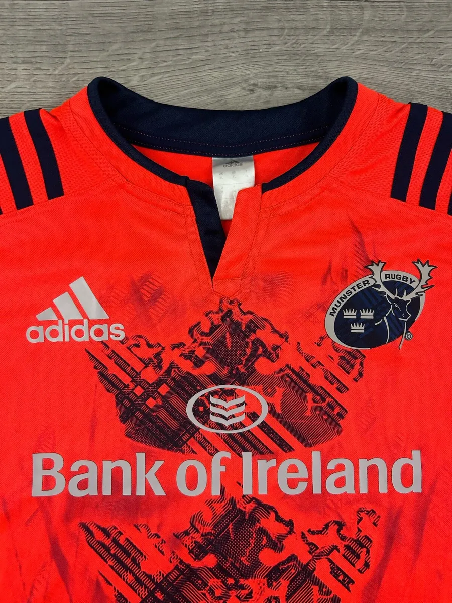 Adidas Munster Rugby Jersey Shirt Mens XL - Image 3