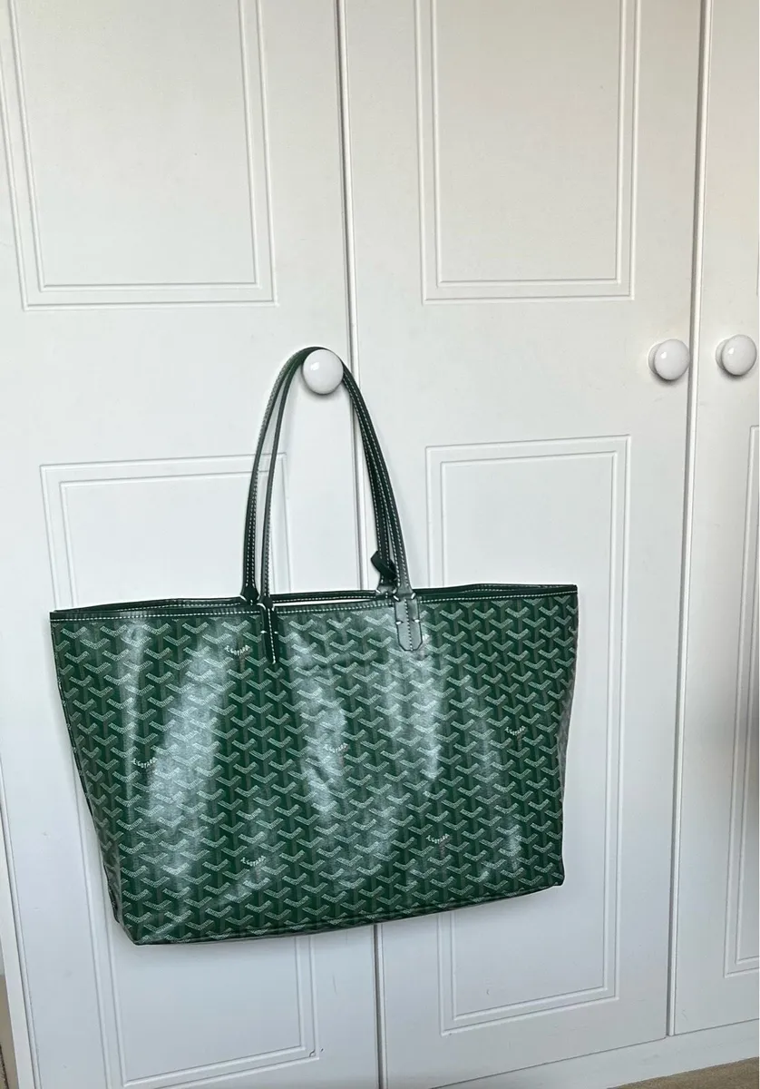 Green tote bag - Image 1