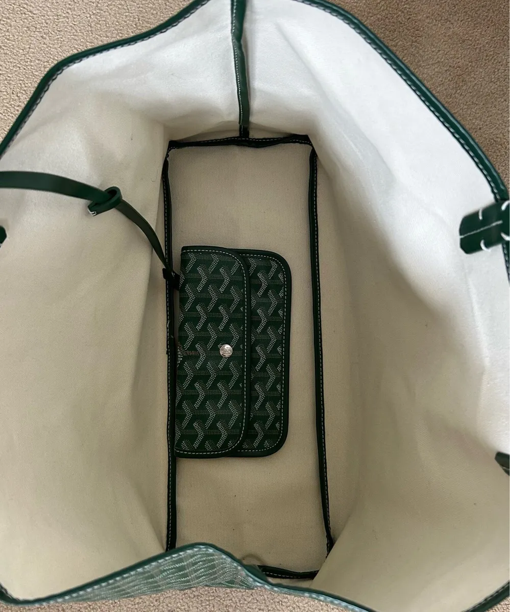 Green tote bag - Image 3