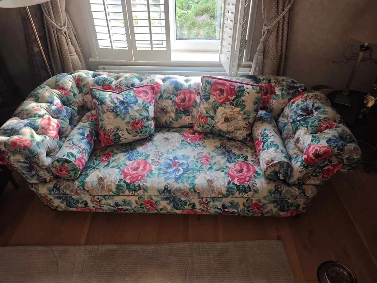 Floral Chaise Long - Image 1