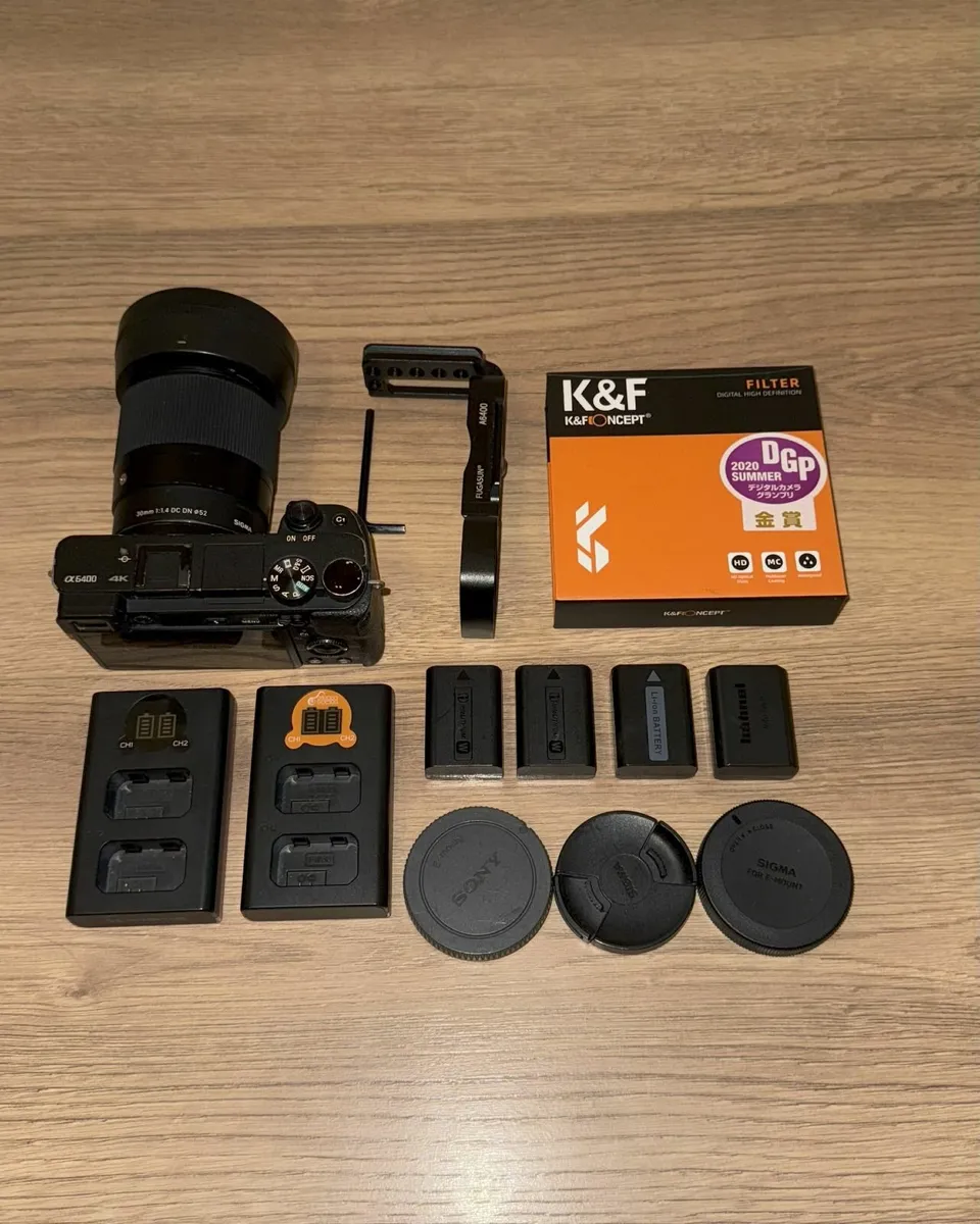 Sony a6400 + Sigma 30mm f/1.4 Lens - Image 1