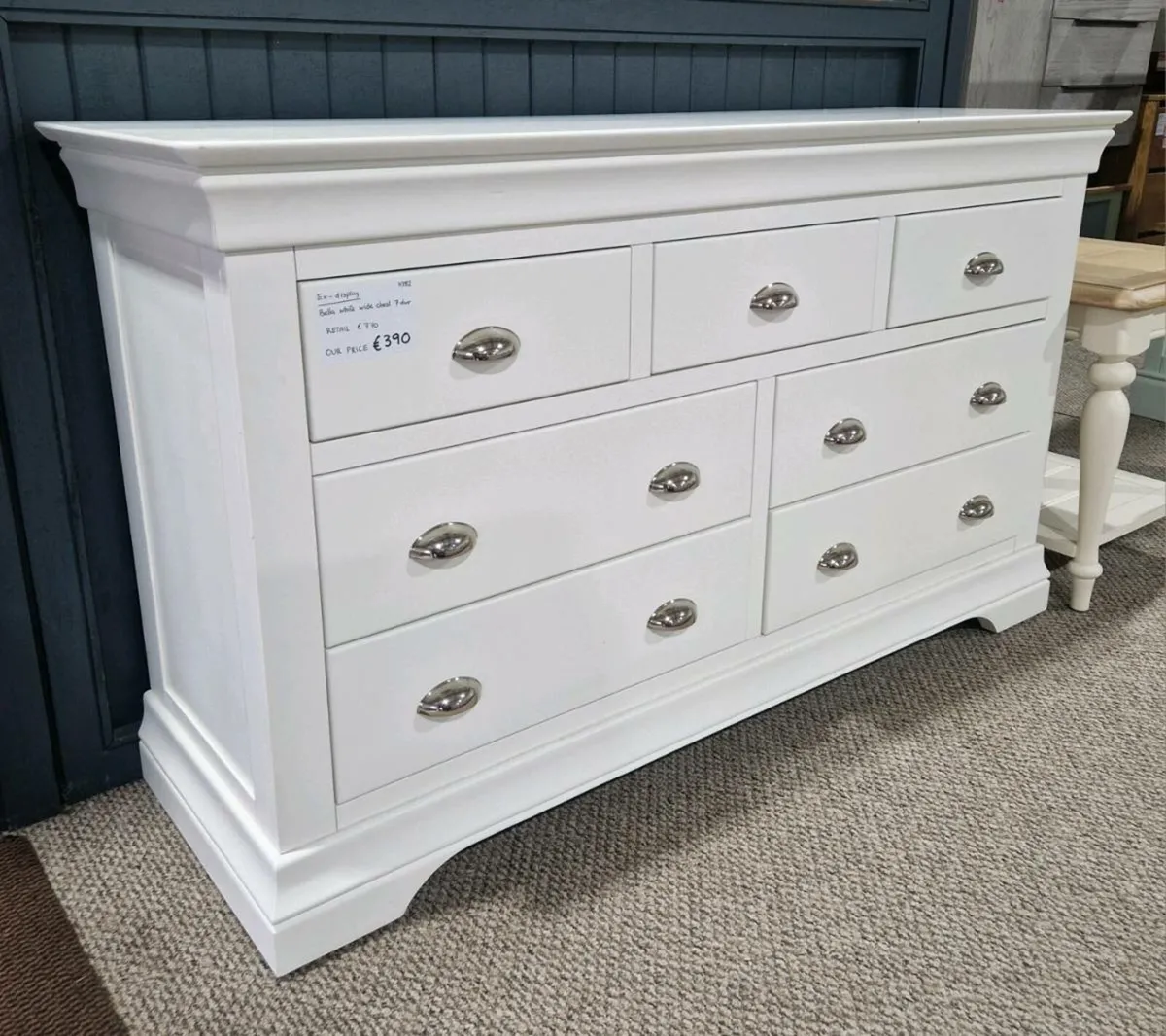 Bella white chest (RRP €770)
