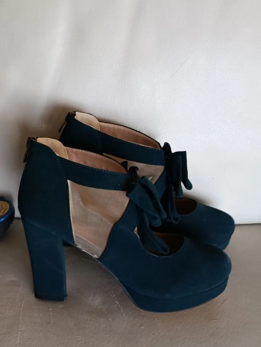 Dark Green Heels