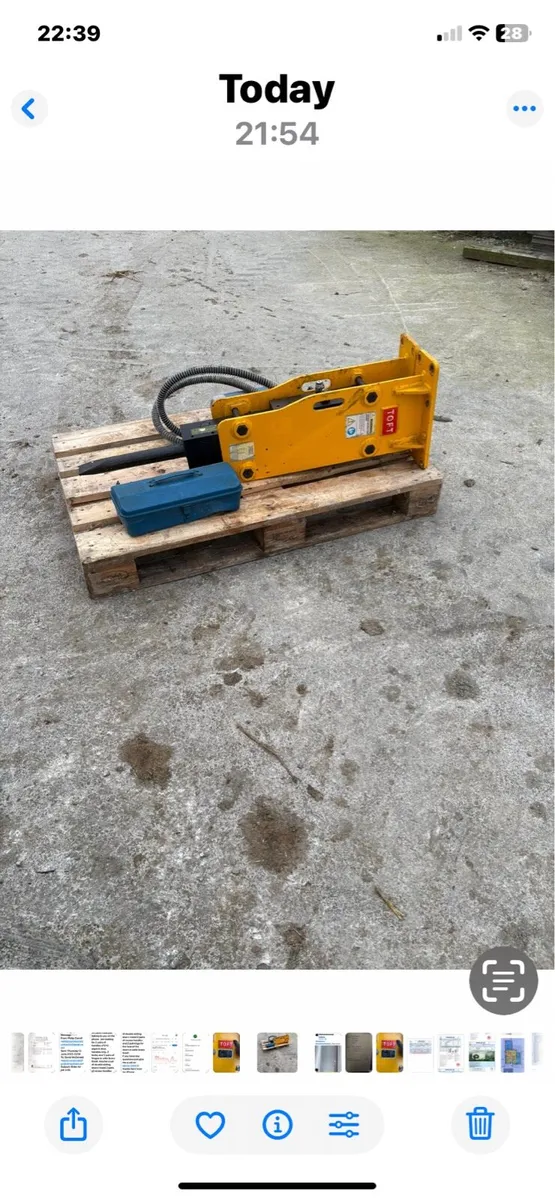 Rock breaker Toft 450 - Image 1