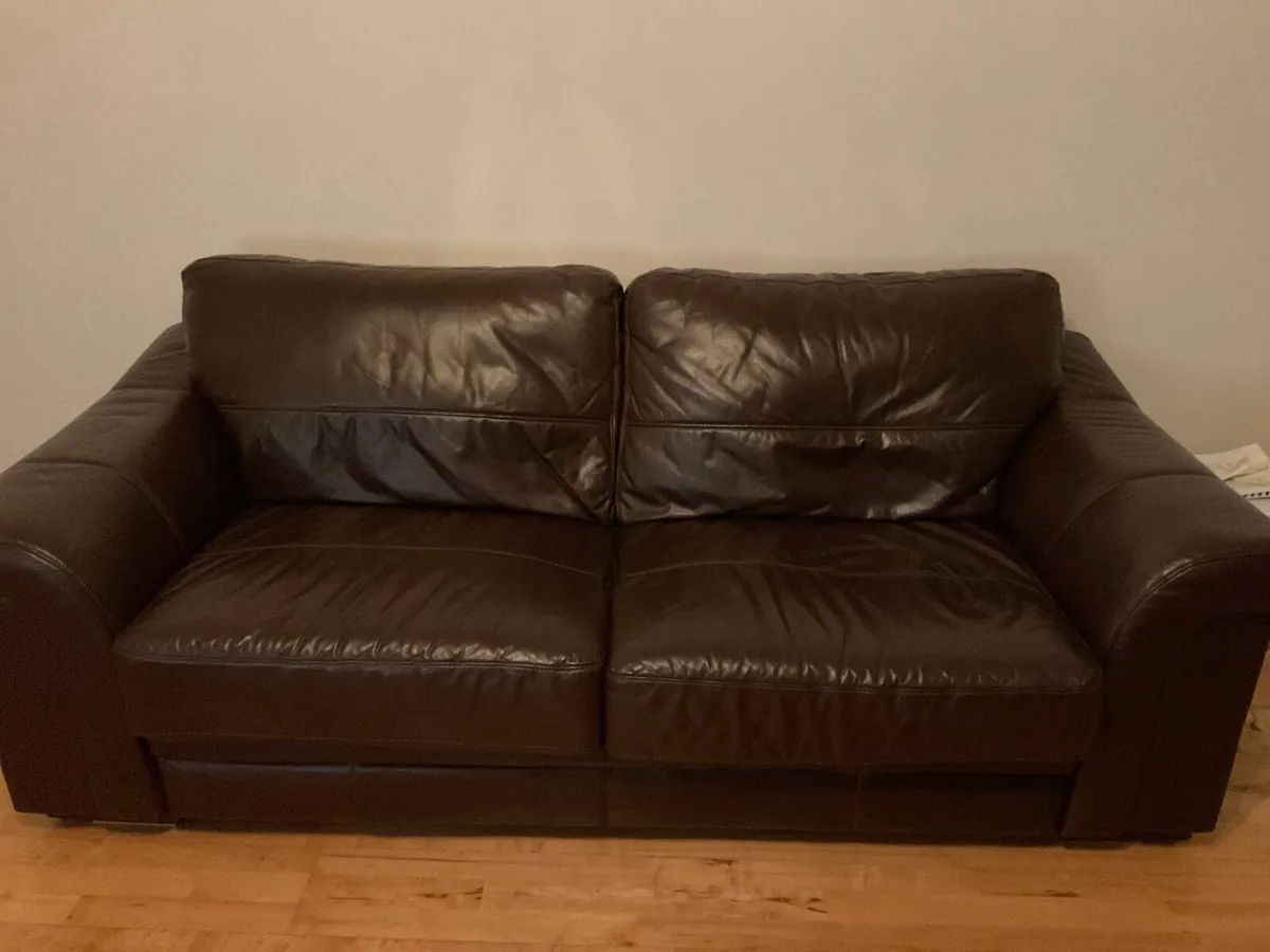 Leather Couches 2 & 3 seater - Image 2