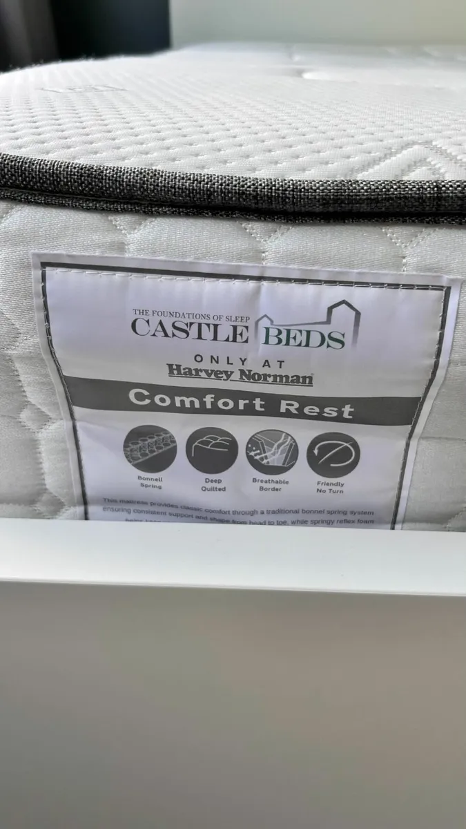 Castlebeds | Comfort Rest | Double Mattress - Image 2