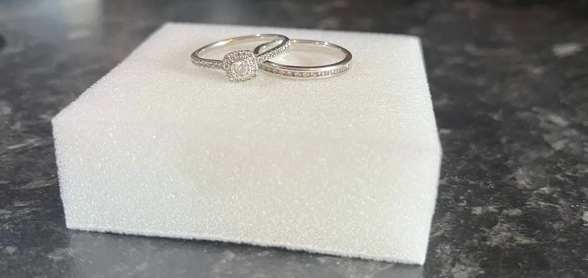 Wedding & Engagement Ring - Image 2