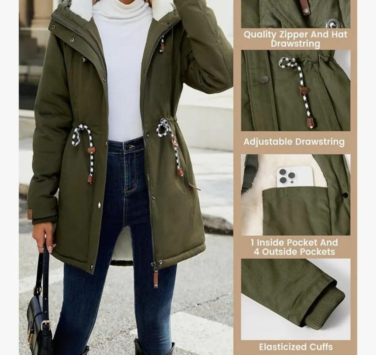 Under Armour Trainers/Dewalt Jacket/Ladies Coat - Image 3